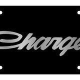 Dodge - Lazer Tag License Plate - Dodge Charger Script Logo