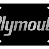 Plymouth - Lazer Tag License Plate - Plymouth Logo