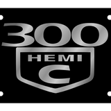 Chrysler - Lazer Tag License Plate - 300C Hemi Logo