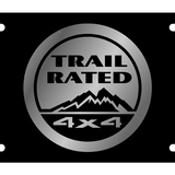 Jeep - Lazer Tag License Plate - Jeep Trail Rated Logo