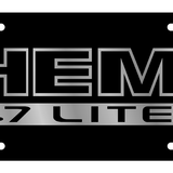 Mopar - Lazer Tag License Plate - Mopar 2005 Hemi 5.7 Liter Logo