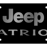 Jeep - Lazer Tag License Plate - Jeep Patriot Logo