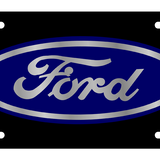 Ford - Lazer Tag License Plate - Ford Logo