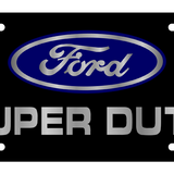 Ford - Lazer Tag License Plate - Ford Super Duty Logo