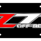 Chevrolet - Carbon Steel License Plate - Chevrolet Z71 Off Road