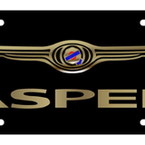 Chrysler - Carbon Steel License Plate - Chrysler Aspen