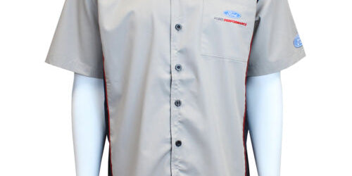 Ford Performance Pit Mechanic Button Down Work Crew Shirt Official Licensed