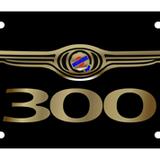 Chrysler - Carbon Steel License Plate - Chrysler 300