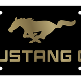 Ford - Carbon Steel License Plate - Ford Mustang GT