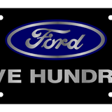 Ford - Carbon Steel License Plate - Ford Five Hundred