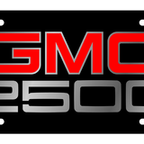GMC - Carbon Steel License Plate - GMC 2500