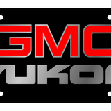 GMC - Carbon Steel License Plate - GMC Yukon