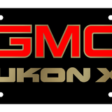 GMC - Carbon Steel License Plate - GMC Yukon XL