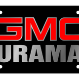 GMC - Carbon Steel License Plate - GMC Duramax