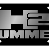 Hummer - Carbon Steel License Plate - H2 Hummer