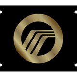 Mercury - Carbon Steel License Plate - Mercury
