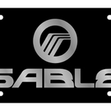 Mercury - Carbon Steel License Plate - Sable