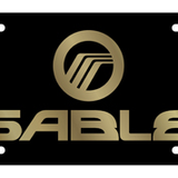 Mercury - Carbon Steel License Plate - Sable