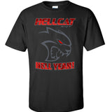 Dodge SRT Hellcat Hell Yeah New Graphic Cotton Shirt Black Official Licensed