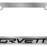 Chevrolet - Chrome Icon Frames - Chevrolet Corvette '06 Word