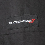 Dodge American Cars Pit Mechanic Button Down Work Crew Shirt Official Licensed