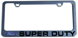 Ford – Chrome License Plate Frame – Ford Super Duty Logo Word