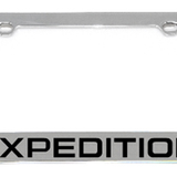 Ford – Chrome License Plate Frame – Ford Expedition Word Logo
