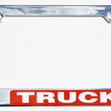 Ford – Chrome License Plate Frame – Ford Trucks Word Logo