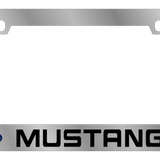 Ford – Chrome License Plate Frame – Ford Mustang GT Word Logo