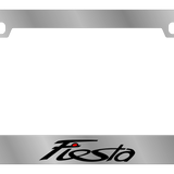 Ford – Chrome License Plate Frame – Fiesta Word Logo
