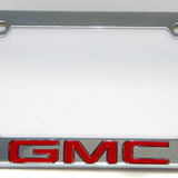 GMC – Chrome License Plate Frame – GMC Word