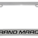 Mercury - Chrome Icon Frames - Mercury Grand Marquis Word Logo