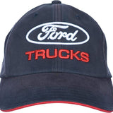 Ford Trucks Baseball Cap Logo Car Auto Racing Hat Navy Blue Officially Licensed