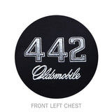 Oldsmobile 442 Vintage Car Auto Collection Graphic Shirt Black Official Licensed