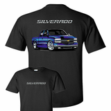 Chevrolet Silverado 2000 SS Pickup Truck Emblem Black Shirt Official Licensed