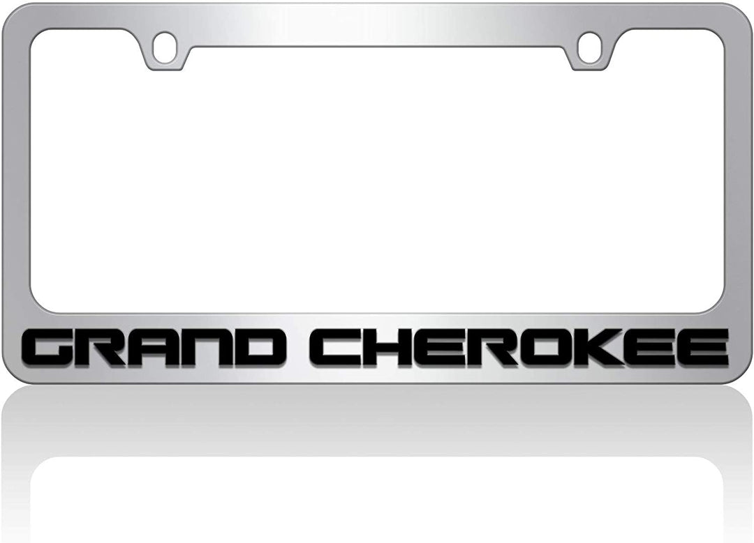 Jeep - Chrome Icon Frames - Jeep Grand Cherokee '18 Word Logo – Tuning ...