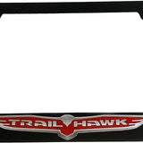 Jeep  - Black Icon Frames - Jeep Trailhawk Word Logo