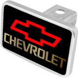 Chevrolet Bowtie Red Logo Trailer Hitch Plug - Premium XL - Official Licensed