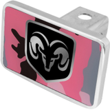 Dodge Ram Logo Trailer Hitch Plug - Premium XL - Official Licensed