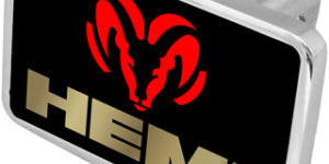 Dodge Hemi Trailer Hitch Plug - Premium XL - Official Licensed