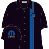 Mopar Logo Automotive Pit Mechanic Button Down Work Crew Shirt Official Licensed