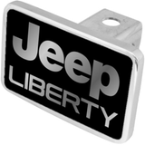 Mopar Jeep Liberty Logo Trailer Hitch Plug - Premium XL - Official Licensed