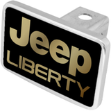 Mopar Jeep Liberty Logo Trailer Hitch Plug - Premium XL - Official Licensed