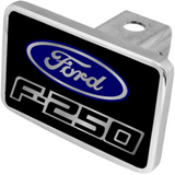 Ford F-250 Logo Trailer Hitch Plug - Premium XL - Official Licensed