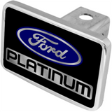 Ford Platinum Logo Trailer Hitch Plug - Premium XL - Official Licensed