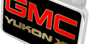 GMC Yukon XL Logo Trailer Hitch Plug - Premium XL - Official Licensed