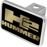 Hummer H2 Logo/Word Trailer Hitch Plug - Premium XL - Official Licensed