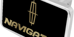 Lincoln Navigator Logo Trailer Hitch Plug - Premium XL - Official Licensed