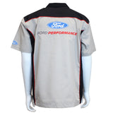 Ford Performance Pit Mechanic Button Down Work Crew Shirt Official Licensed