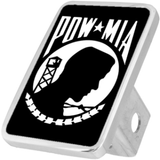 LSN Military-POW MIA Logo Trailer Hitch Plug - Premium XL - Official Licensed